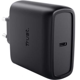 Trust Maxo Cargador de Pared GaN 65W USB-C, 1xUSB-C, Incluye Cable USB-C, 25523