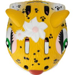 Casco de bicicleta - CRAZY SAFETY - Leopardo - Talla S (49-55 cm)