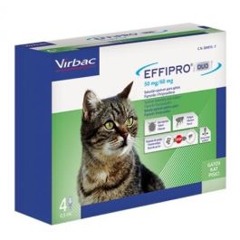 Virbac Effipro Duo Gato Spot-On 60 mg 4 Pipetas Precio: 23.4999996. SKU: B1DT6H2ZVT