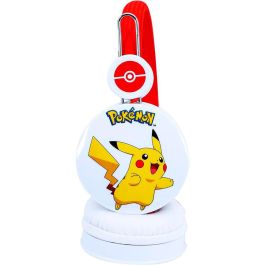 OTL Technologies Pokémon Pikachu Auriculares Infantiles con Volumen Limitado 85dB Jack 3.5mm para Niños de 3-7 Años