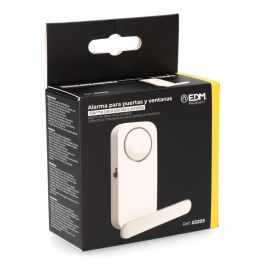Edm Alarma Sonora Anuncio Visitas para Ventanas y Puertas Blanca Lr44