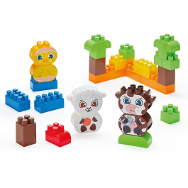 Ecoiffier Set de Granja ECO3280250013679 - 150 Piezas - A partir de 18 Meses