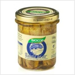 BIOCOP Filetes de Caballa en Aceite de Oliva Virgen Extra Ecológico 195g – Pescado Azul Rico en Omega 3 y Proteínas Precio: 8.5000003. SKU: B1GLCC4JT9