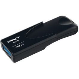 Memoria USB PNY Attaché 4 Negro 64 GB