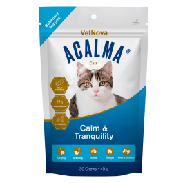 Vetnova Acalma Cats 30 Chews Alimento Complementario para Gatos en Situaciones de Estrés Precio: 23.78999997. SKU: B1HZ9ZXXP8