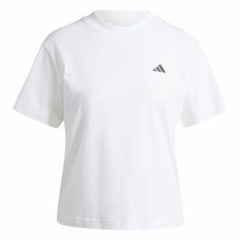 Camiseta de Manga Corta Mujer Adidas Essentials Blanco Precio: 25.5068. SKU: B1DFGRTPF5
