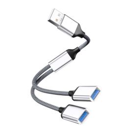 MicroConnect USB-A to 2x USB-A Female, Silver transfer rate 480Mbps, 5V 2A, silver color Precio: 3.50000002. SKU: B1DVQLJGVH
