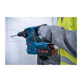 Bosch GBH 18V-28 CF PROFESSIONAL - Martillo perforador SDS Plus 18V con motor sin escobillas, 3.3J, 2x batería 8.0Ah, funda y accesorios