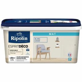 Ripolin AUC3174269078692 Pintura Alcohol Decorativa Multisuperficies Blanco Roto Mate 2.5 L Precio: 69.50000057. SKU: B1J9F54HNG