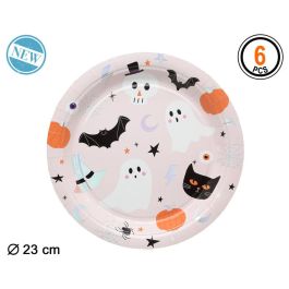 Plato Halloween Desechable Rosa Estilo Divertido Y Festivo Para Fiestas Temáticas Precio: 1.49999949. SKU: B18YFB3JAY