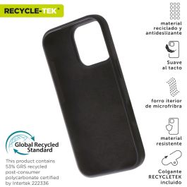 Funda para Móvil Muvit for Change iPhone 16 Pro Negro