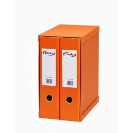 Modulo Archivadores Palanca Pardo Forrado Pvc 2 Uds.Fº 2 An.Mixtas 70Mm Naranja Precio: 29.79000035. SKU: B1KCEFDBRG