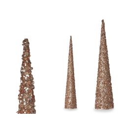 Set 2 Conos Navidad Lentejuelas Oro Krist+ 9.5x60x9.5 cm (4 Unidades) Precio: 47.68999983. SKU: B19LKRZ6DP