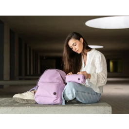 Antartik Mochila Basic Pack Morado 20L 300x160x420 mm