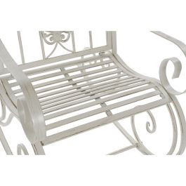 Mecedora DKD Home Decor Metal Aluminio Blanco (63 x 89 x 92 cm) Mecedora DKD Home Decor Metal Aluminio Blanco (63 x 89 x 92 cm)