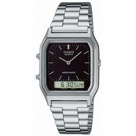 Reloj Unisex Casio EDGY COLLECTION - BLACK Negro Plateado Precio: 81.95000033. SKU: B1G6DE85AT