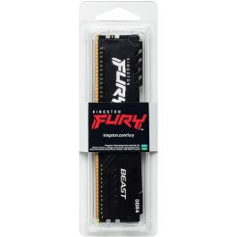 Kingston FURY Beast KF432C16BB1/16 Memoria RAM 16GB DDR4 3200MHz CL16 1.35V DIMM - Intel XMP y AMD Ryzen, Bajo Perfil