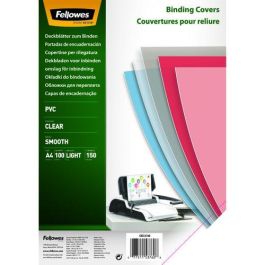 Fellowes Tapas de Encuadernación DIN A4 PVC 150 micras Transparente - Pack de 100 unidades para espiral, canutillo o anillas Precio: 9.5000004. SKU: B1JTNWRTYX
