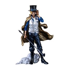 Banpresto One Piece Premium The Metallic - Sabo Figura Pre-pintada 30 cm Acabado Metálico