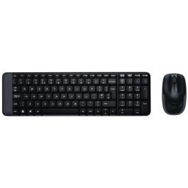 Teclado y Ratón Logitech 920-003168 Negro QWERTY Teclado y Ratón Logitech 920-003168 Negro QWERTY