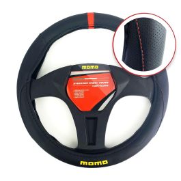 Funda Volante Momo Elegant Universal Negro Y Rojo 38-39 cm MOMLSWC010BR Funda Volante Momo Elegant Universal Negro Y Rojo 38-39 cm MOMLSWC010BR