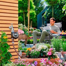 Gardena Controlador de Riego Flex para Grifos 20/27 y 26/34