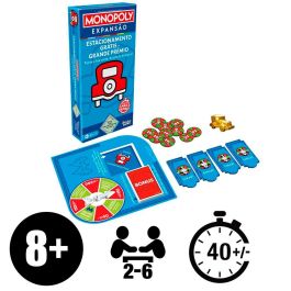 Monopoly Expansión Gran Premio: Parking Gratuito G0718 para Juego Clásico, Idioma Portugués, +8 años