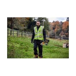 DeWALT DCMST561N-XJ Cortabordes/Cortacésped a Batería 18V, Diámetro Corte 35 cm, Cabezal Cuchilla y Nylon, 6000 RPM, Sin Cables