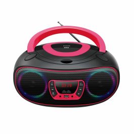 REPRODUCTOR CD DENVER TCL-212BTPINK - 2*2W SALIDA - RADIO FM - MP3 - USB - FUNCIÓN BLUETOOH - LUCES LED Precio: 44.9499996. SKU: S0432867