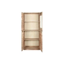 Vitrina Home ESPRIT Natural Acacia 80 x 40 x 180 cm