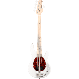 Sterling Bajo Eléctrico Ray25Ca Stingray Classic M/M Olympic White - Preamplificador Activo 2 Bandas, Cejuela 38mm