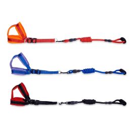 Mascow Arnés con Correa Mediano, Surtidos Colores Azul/Naranja/Rojo, 8x86x17 cm (12 Unidades) Mascow Arnés con Correa Mediano, Surtidos Colores Azul/Naranja/Rojo, 8x86x17 cm (12 Unidades)
