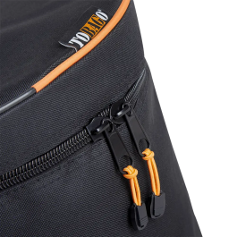 TOBAGO Funda Bombo 18x16" AP1816T Negro Poliéster 600D Impermeable Interior Nylon 300D