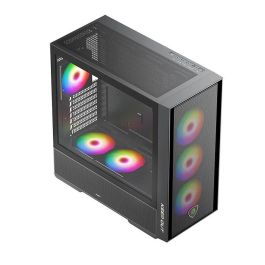 Caja Semitorre ATX KEEP OUT KO XC-805 MESH ARGB USB3 Negro