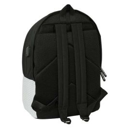 Mochila Safta Doble Para Portatil 15,6-' + Usb Real Madrid 1 Equipacion 24-25 440x310x180 mm Mochila Safta Doble Para Portatil 15,6-' + Usb Real Madrid 1 Equipacion 24-25 440x310x180 mm