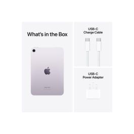 Apple iPad Mini 2024 A17 Pro Wi-Fi 8.3 Pulgadas Liquid Retina 512GB Púrpura. Chip A17 Pro, Touch ID, compatible Apple Pencil Pro.