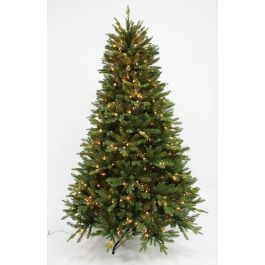DKD Home Decor Árbol de Navidad Tradicional Verde 180 cm alto x 120 cm ancho x 120 cm largo 340 leds