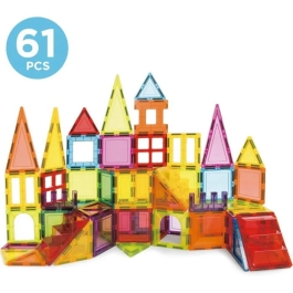 Educa Juego de Construcción Magnético Educa Magnetics 61 Pcs EDU8412668200241