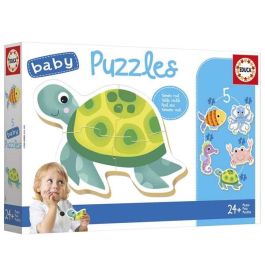 Educa Baby Puzzles Animales Acuáticos Contiene 5 Puzzles