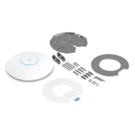Ubiquiti Unifi U7 WiFi 7 AP Montaje Techo con PoE, 6 Spatial Streams, 6 GHz para WiFi sin interferencias en entornos exigentes