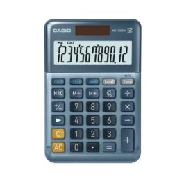 Casio Calculadora de Oficina Sobremesa Azul MS-120EM Precio: 18.49999976. SKU: B1DVKLXJDS