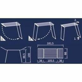 Leifheit Secadora de Ropa Independiente CLASSIC Solid 180 - 18 m de tendido, para 1-2 cargas, plegable y 4 colgadores