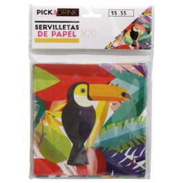 Juego De 20 Servilletas Pick and Drink 33x33 cm Precio: 1.9499997. SKU: B14RTYZNGJ