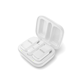 Rode Micrófono Inalámbrico Micro C Blanco para Smartphone con USB-C y Estuche de Carga, 21h autonomía, GainAssist