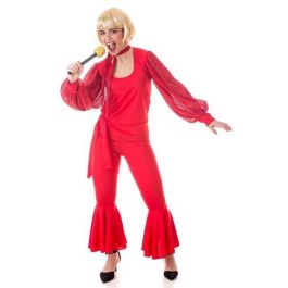Creaciones Llopis Disfraz Adulto Carrá Talla XL Rojo Pantalón Camisa Pañuelo Peluca