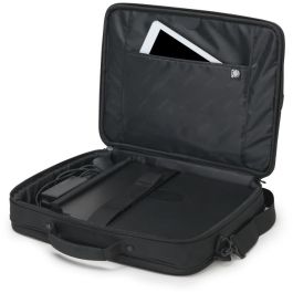Dicota Eco Multi Plus SCALE Bandolera para Portátil 14-15.6" Negro, Fabricada con PET Reciclado