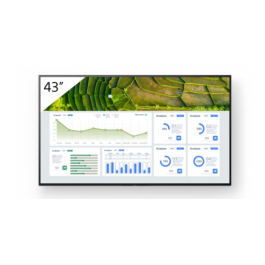Sony FW-43BZ30L - Pantalla de Señalización Digital LCD 4K Ultra HD de 43", Android, Wifi, 440 cd/m², 24/7 Funcionamiento Continuo Precio: 778.5000003. SKU: B15STMF75Z