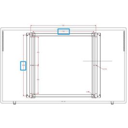 Ernitec Monitor 86'' 4K UHD 3000 NITS 24/7, Vandalismo y a Prueba de Agua, Pantalla LED Industrial para Exterior