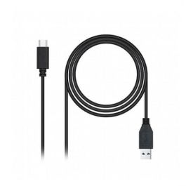 Cable USB 3.1 Tipo-C Nanocable 10.01.4001-L150/ USB Tipo-C Macho - USB Macho/ 1.5m/ Negro Cable USB 3.1 Tipo-C Nanocable 10.01.4001-L150/ USB Tipo-C Macho - USB Macho/ 1.5m/ Negro