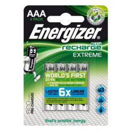 Blister 4 Pilas Recargables Extreme Potencia 800 Mah Tipo Hr03 Energizer E300624400 Precio: 24.69000039. SKU: B1H22PJR3Q